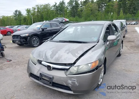 2006 Honda Civic Lx z USA, uszkodzony, nr VIN 2HGFA165X6H525119